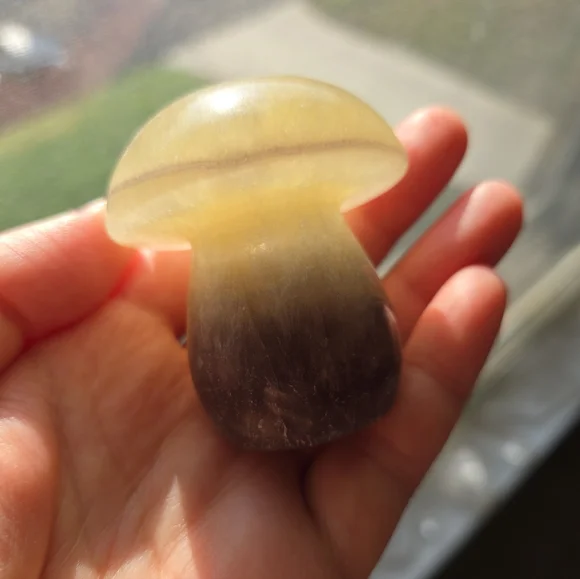 Fluorite Mushroom - Picture 1 of 10